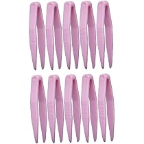 15 Stück Kunststoff-Pinzetten – 10 Cm, Bunt, Für Perlen, Basteln, Puzzle & Feinarbeit