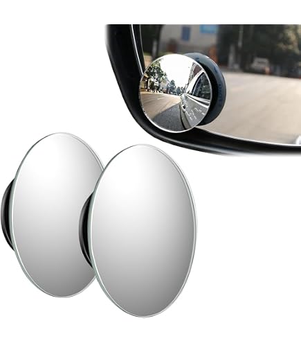 Specchietto Angolo Morto Convesso Regolabile 360° In Vetro HD – 2 Pezzi Per Auto E SUV
