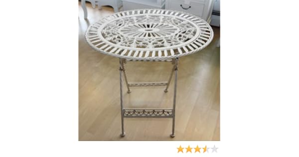 Garten Tisch Klappbar Gartentisch Casa Padrino Jugendstil Gartenmobel Tisch Altweiss Oval Sidra Hospital