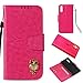 Produktbild Huawei P20 Hülle,Roreikes Premium Tasche Wallet Flip Case Schutzhülle Ledertasche Skin Schale Lederhülle Schön Retro Kleiner 3D Eule Muster Handytasche Bumper Handyhülle Brieftasche Cover Klapptasche mit Standfunktion Karteneinschub und Magnetverschluß Etui für Huawei P20 5.8 Zoll