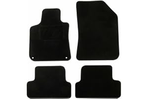 DBS - Tapis de voiture - Sur Mesure pour 308 - Tapis de sol antidérapant pour automobile - 4 pièces - Moquette Basic