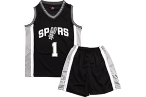 FUTERLY Tenue de Basket Enfant Cool et Respirante - Maillot à Séchage Rapide + Short