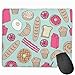 Produktbild Bakery Brunch Food Breakfast Baguette Food Pastry Pastries D Personalized Mouse Pad - Add Pictures, Text, Logo Or Art Design and Make Your own Customized Mousepad.11.8 x 9.8 Inch