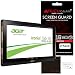 Produktbild Techgear® Displayschutzfolie für Acer Iconia One 10 Modell B2–A40, transparente Folie, LCD-Schutzhülle mit Reinigungstuch und Karte zum Anbringen, 2 Stück