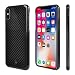 Produktbild iPhone X Fall, Kevlar iPhone X Cover Bulletproof Material stabil, langlebig und Slim Schwarz Zurück Schutzhülle für iPhone X von cornmi