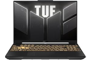‎ASUS ASUS TUF Gaming A16 Laptop | 16" Full-HD 165Hz/7ms 16:10 IPS Display | AMD Ryzen 9 7845HX | 32 GB RAM | 1 TB SSD | NVIDIA RTX 4060 | Windows 11 | QWERTZ Tastatur | Mecha Grey