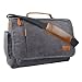 Produktbild Estarer Umhängetasche / Laptoptasche 15.6 Zoll für Arbeit Uni aus Canvas Grau Updated