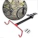 Produktbild Garage an der Wand befestigte Fahrrad Fahrrad Speicher Rack Haken Halter Befestigungs Schrauben