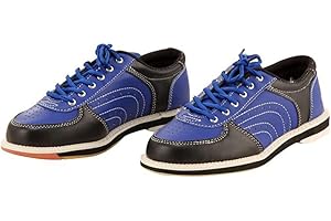 ZHENSI Damen Bowlingschuhe Kinder Erwachsene Leder Bowlingschuhe Atmungsaktiver Puffer Unisex