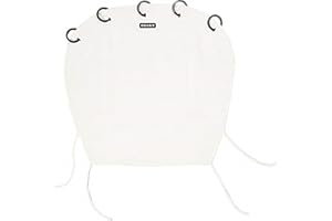 Dooky Universal Cover Cream protection solaire, protection contre les intempéries pour les sièges de bébé (protection UV SPF 40+, testé par le TÜV, ajustement universel), couleurs crème