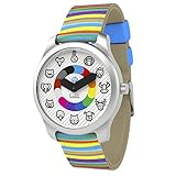 Twistiti - Hochwertige pädagogische Uhr für Kinder mit Tier Ziffernblatt und Original-Armband - ab 3 Jahre