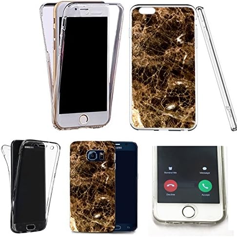 360° silicone gel full body Case Cover for sony xperia X marble design 377