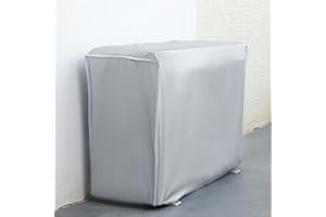AMSXNOO Außenklimaanlage Abdeckungs, Wasserdichter Klimaanlagen Schutzabdeckung Rechteck Outdoor Fenster AC Einheit Split Klimaanlage Abdeckung Staubschutz für Haus (Größe : 100x41x80cm)