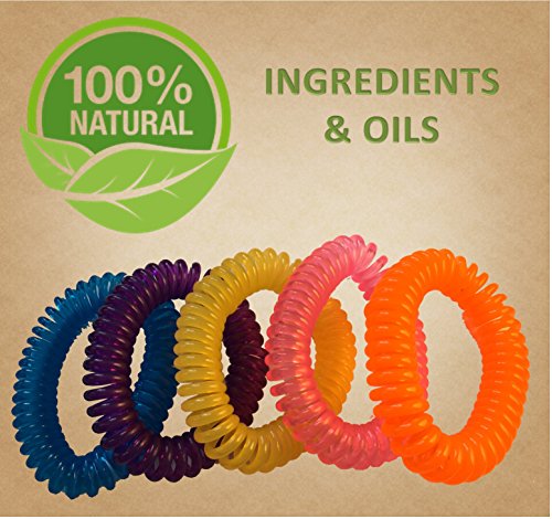 Spezielle bieten Mückenschutz Armbänder 14 Stück bis zu 300 hours-botanical Essenzen – All Natural, Deet Kostenlose und wasserdicht Bands für Erwachsene und Kinder - 6