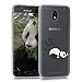 Produktbild kwmobile Samsung Galaxy J5 (2017) DUOS Hülle - Handyhülle für Samsung Galaxy J5 (2017) DUOS - Handy Case in Schwarz Weiß Transparent