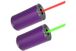 ‎T238 T238-Nano Airsoft Tracer, Kohlefaser Mini Tracer mit 14 mm CCW Gewindeschnittstelle, 14 mm CCW auf 11 mm CW Adapter, Typ-C Ladeanschluss