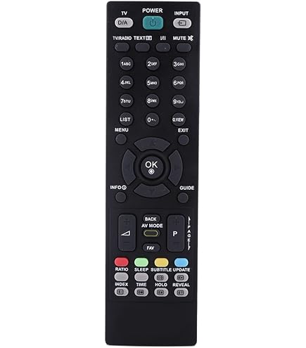 VINABTY Telecomando Universale Di Ricambio AKB72914202 / AKB33871420 Per TV LG - Sostituzione Originale Per Modelli HDTV (19LD350, 32LD450, 42LD550 E Molti Altri)