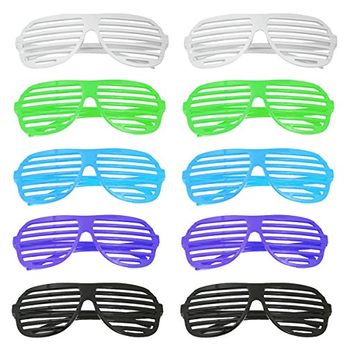 Preisvergleich Produktbild Okeyn 10 x Partybrille Atzenbrille Party Brille Atzen Brille