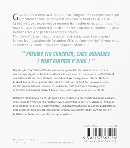 Book's Cover of INSULTES, JURONS ET AUTRES AMABILTES CH'TI