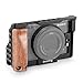 Price comparison product image SMALLRIG RX100 Cage for Sony RX100 V / RX100 III / RX100 IV (Sony M3 M4 M5) Camera with Wooden Grip - 2105