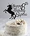 Produktbild Einhorn Geburtstagstorte Topper Geburtstagstorte Topper mit Namen Einhorn Cake Topper Einhorn Geburtstagstorte Topper Benutzerdefinierte Cake Topper