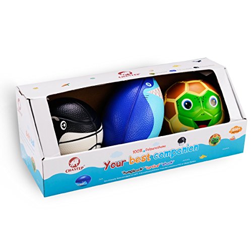 Chastep set of 3 Foam sports ball with Basketball ,Soccer, American Football Softball Toy Birthday Gifts for Kids reviews Chastep set of 3 Foam sports ball with Basketball ,Soccer, American Football Softball Toy Birthday Gifts for Kids