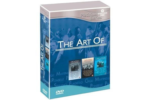Collection Platinium Series - The Arts of : L'Art du chant / L'Art du violon / L'Art du piano - Coffret 3 DVD