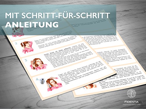Fidentia Hair Extension Löse-Set mit Bond Remover, Entferner Zange und Nissenkamm – inkl. Beauty Bag - 3
