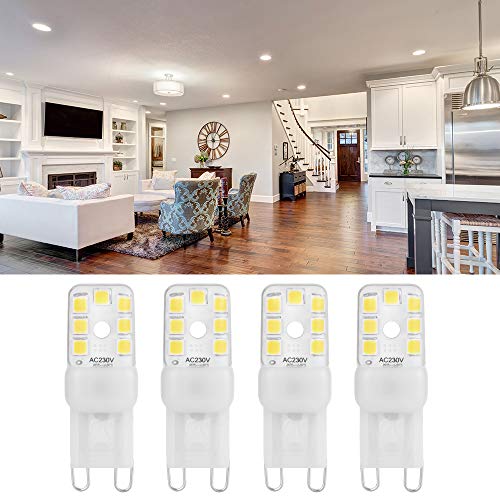 Preisvergleich Produktbild Kreema 4x G9 4W LED Dimmbare Kapselbirnen Ersetzen Halogen Energiesparende AC230V