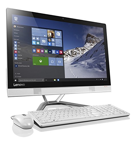 Lenovo ideacentre AIO 300 54,6 cm (21,5 Zoll Full HD IPS) All-in-One Desktop-PC (Intel Pentium 4405U, 2,1 GHz, 4GB RAM, 500GB HDD, Intel HD Grafik 510, DVD-Brenner, Windows 10) schwarz