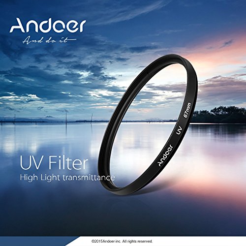 Andoer 58mm filtre  UV   CPL   FLD circulaire filtre Kit circulaire polarisant filtre Fluorescent avec sac pour Canon Nikon Pentax Sony DSLR Camera