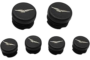 SHFT Accessori moto Tappi di copertura del foro del telaio Set di tappi decorativi for telaio compatibile con GUZZI V85TT V85tt 2019-2022 (Color : A)