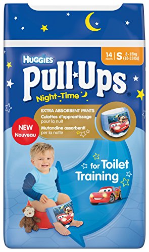 Huggies Pull Ups Night Time Potty Training Pants for Boys - Small, 84 Pants Total