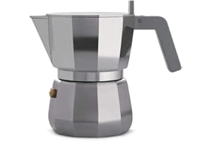 ‎ALESSI Alessi DC06/3 Espressokocher Aluminium, Grau