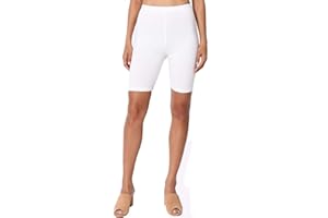 CRAZY GIRLS Womens Cycling Over-Knee Shorts Dancing Super Stretch Ladies Dancing Walking Running Gym Biker Active Casual Sports Yoga Pants