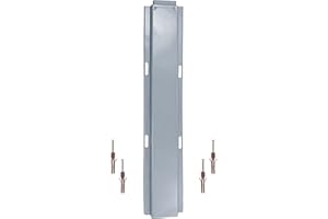 1STec Grey BT Openreach 25 cable cover capping for outdoor use. Protects the wall entry point and gives the underground telephone broadband drop wire main feed protection from damage