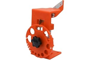 AUMUDE 2023 Pelacables de mano universal, demoledor de alambre eléctrico universal, herramienta de pelacables versátiles, máquina de pelado de alambre de cobre de mano (Red)