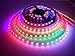 Produktbild APA102 Pixel RGB LED Streifen, Visdoll 5M 300 Pixels APA102 Doppelte Signalleitung Traumfarbe LED Beleuchtung Streifen, IP67 Wasserdicht 60Leds / M 5050 SMD Digitale Flexible Streifen licht DC 5V (Schwarze PCB)