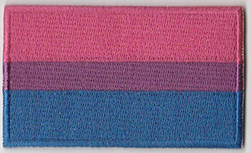 Bi Pride Flagge bestickt Patch T4