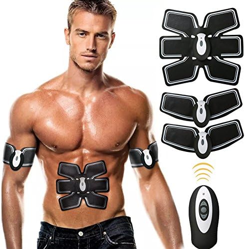 AB Trainer Ab Toner Abdominal Muscle Trainer, Abs Trainer, Muscle Toner, Training Gear Abs Exercise Machine Waist Trainer, Home Gym Equipment Fitness Machine rechargable For Lose Weight, Massage, Fitness, Abdominal Exercise