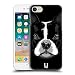 Produktbild Head Case Designs Boston Terrier Grosses Illustrierte Gesicht 2 Ruckseite Hülle für Apple iPhone 7 / iPhone 8