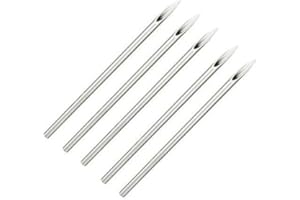 ELANDY 5 szt. igły do piercingu uszu - ciało/nos/pępka/sutków perforujące igły narzędzie do piercingu z pakietem niezależności (16 G)