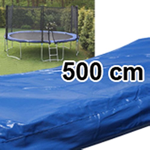 Trampolin PVC Federabdeckung, Randabdeckung, 5 m Durchmesser, ca. 27cm breit und 2cm dick, UV beständig - 4