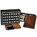 Beard comb ?? AngryBeard ?? Double beard comb (fine side & wide side) 100% sandalwood in a magnificent leather pouch for storage | The perfect gift for bearded men! ?? 100% Satisfied or money back ??