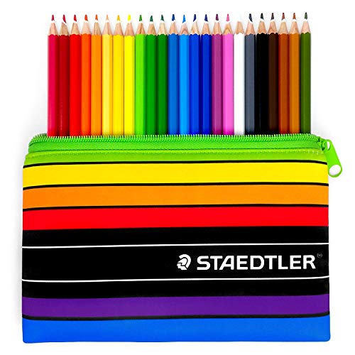 Trousse garnie Staedtler Noris Club (24 crayons de couleur + trousse Staedtler)