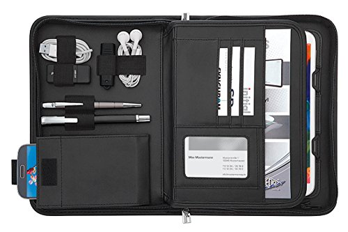 Wedo 5876901 Tablet Organizer Elegance (mit Universalhalter für Tablet PC (7,9 bis 8,4 Zoll)) schwarz - 4