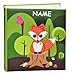 Produktbild Fotoalbum Fuchs Tier Eichhörnchen - incl. Namen - Gebunden zum Einkleben blanko - groß für bis zu 336 Bilder - Fotobuch / Photoalbum / Kinderalbum / Album - für Jungen Mädchen Erwachsene Kinder Babys