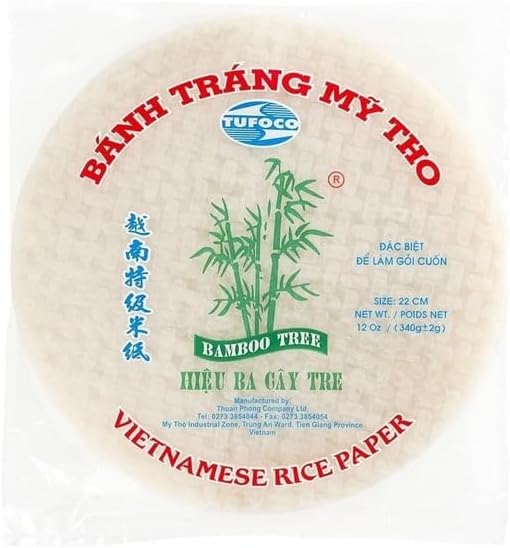 Bamboo Tree Rice Paper/Pirinç Yufkası - 340 gr