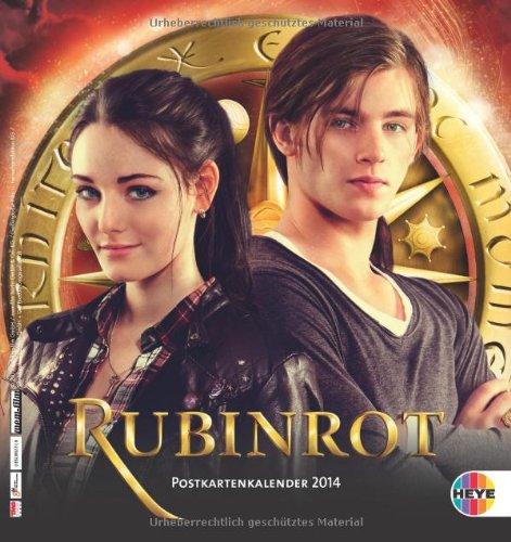 Rubinrot 2014 Postkartenkalender