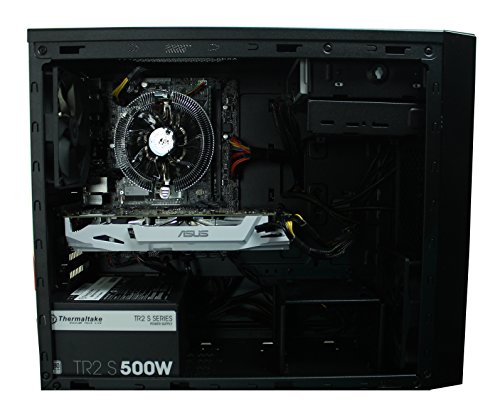 SNOGARD Gaming PC incl. Windows 10 | Intel Core i5-7600 Kaby Lake, 6GB Nvidia Geforce GTX1060 Overclocked, 16GB DDR4 RAM, 256GB SSD M.2 + DVD±RW • Gaming-PC Komplett System | Custom Desktop PC Gamer Computer - 2